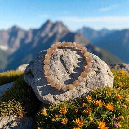 Natural Sunstone Bracelet