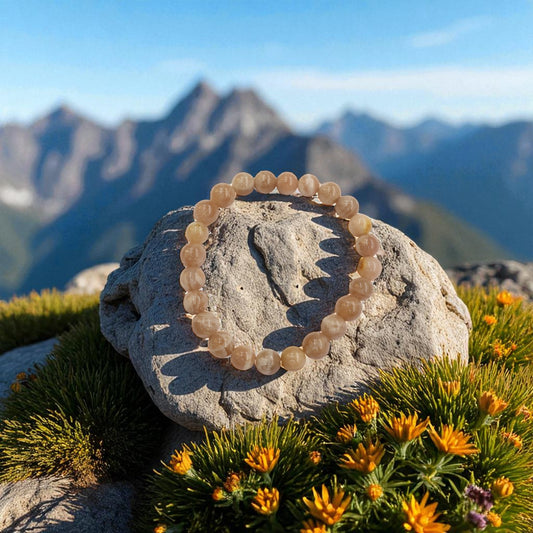 Natural Sunstone Bracelet