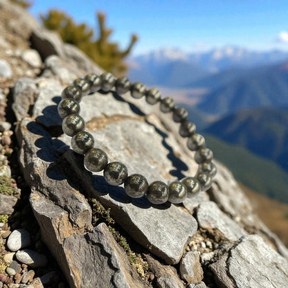 Raw Pyrite Bracelet