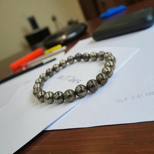 Raw Pyrite Bracelet
