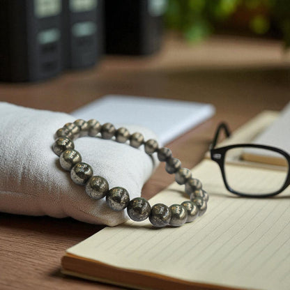 Raw Pyrite Bracelet