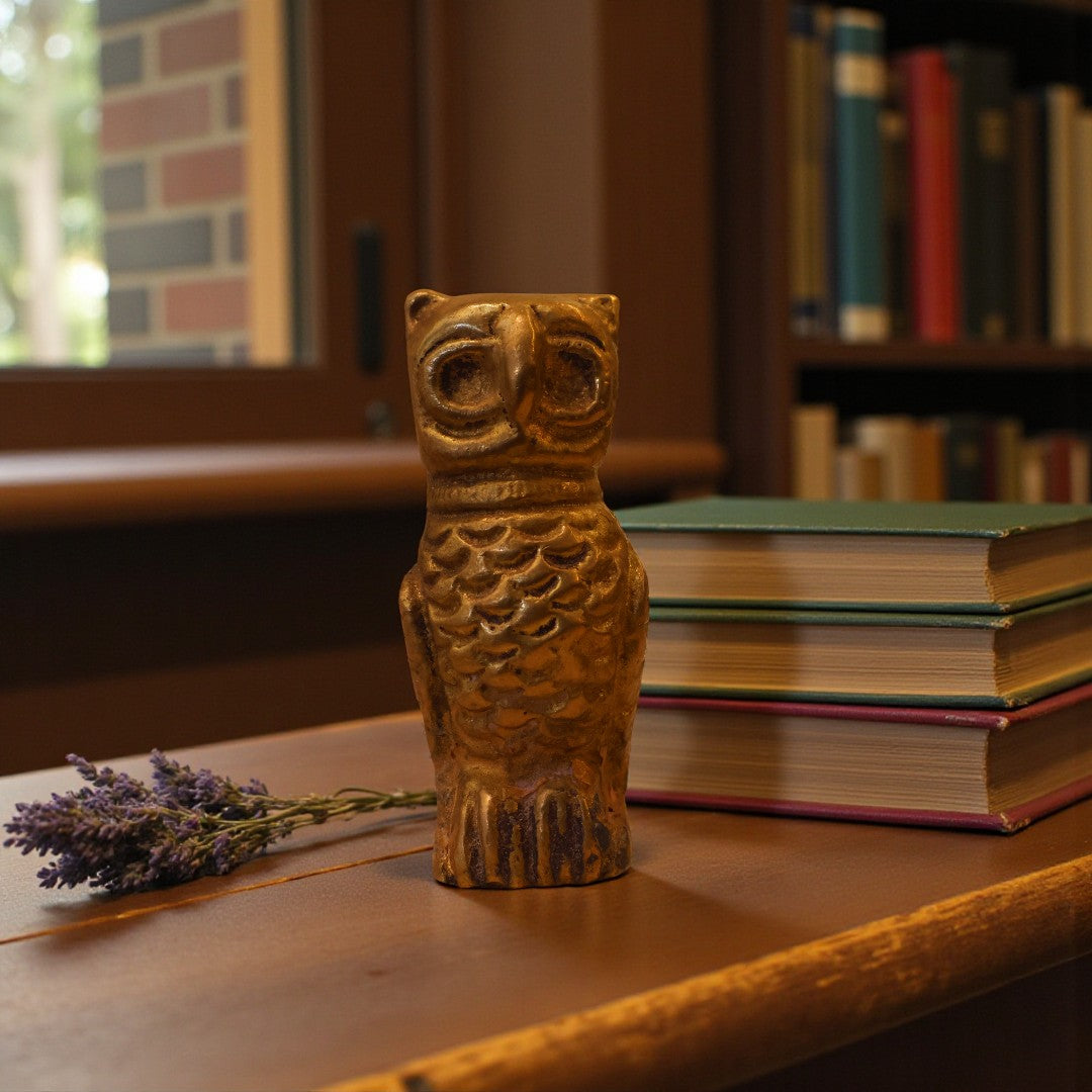 Brass Owl Bird