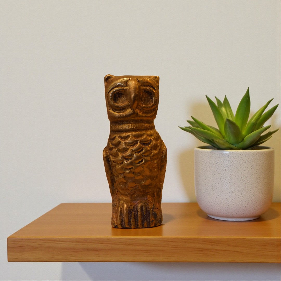 Brass Owl Bird
