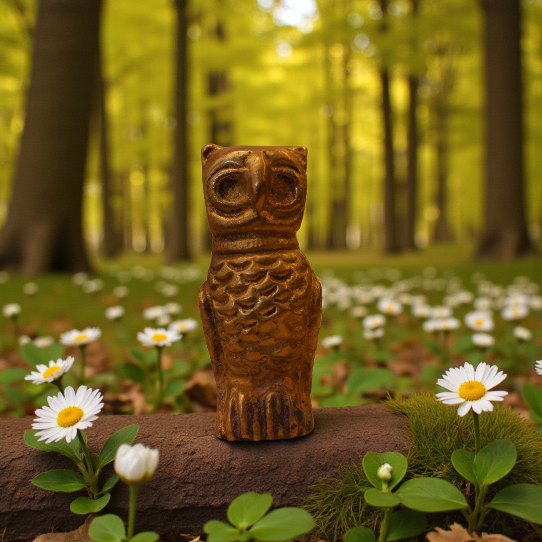 Brass Owl Bird