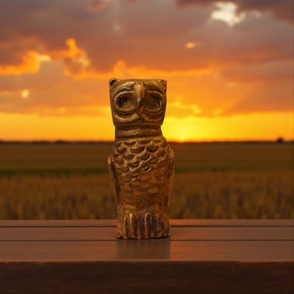 Brass Owl Bird