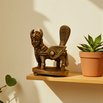 Brass Kamdhenu Cow