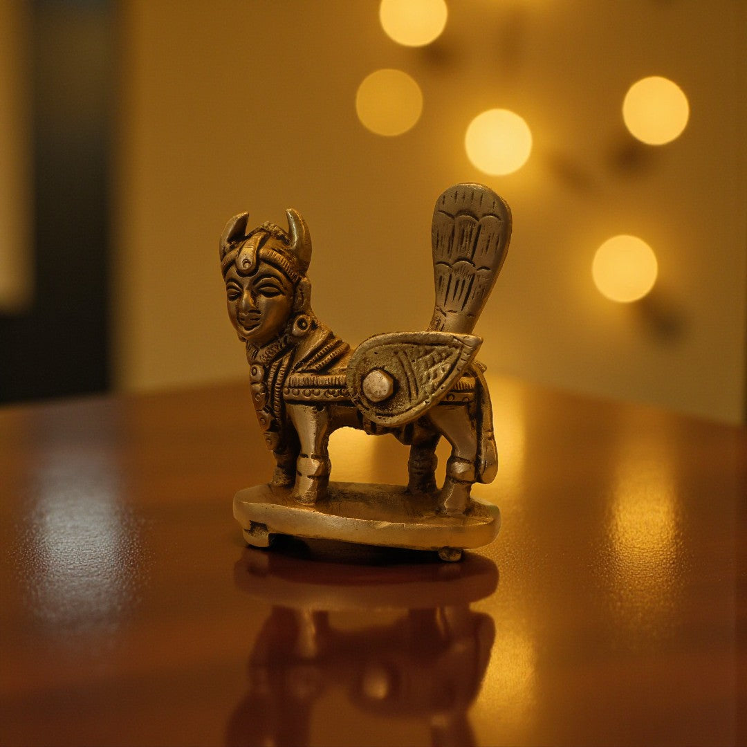 Brass Kamdhenu Cow
