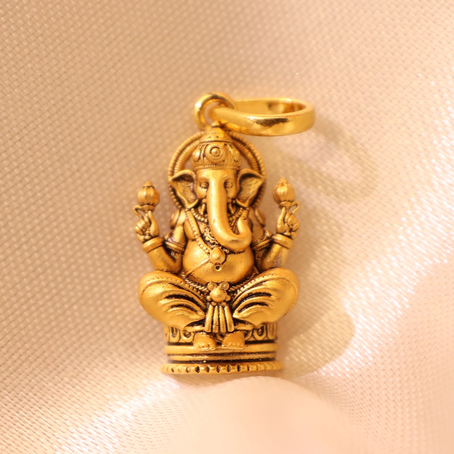 Ganesh Gold Pendant
