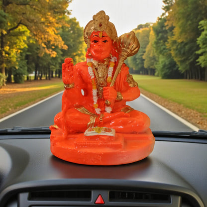Hanuman Ji Idol (Orange)
