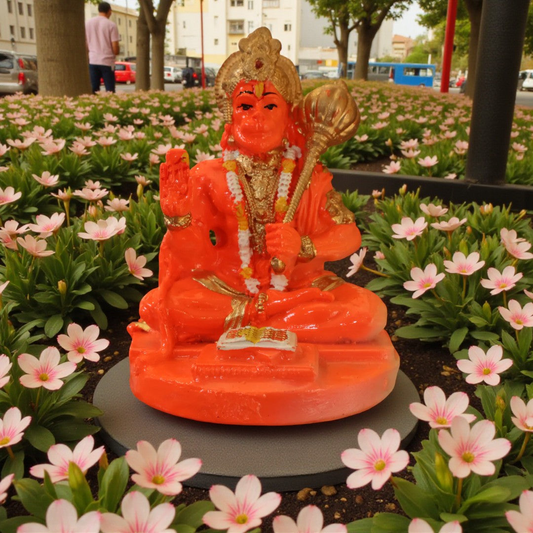 Hanuman Ji Idol (Orange)