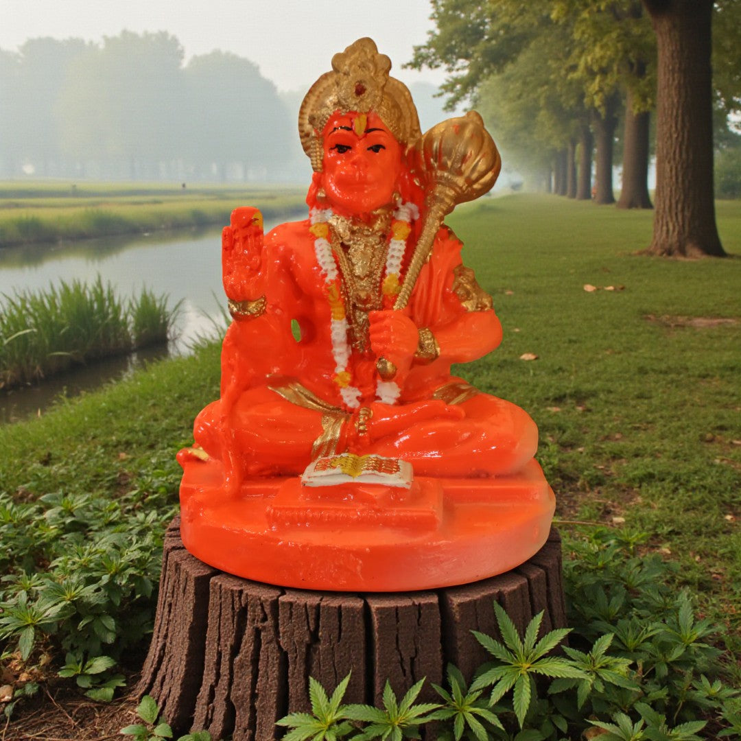 Hanuman Ji Idol (Orange)