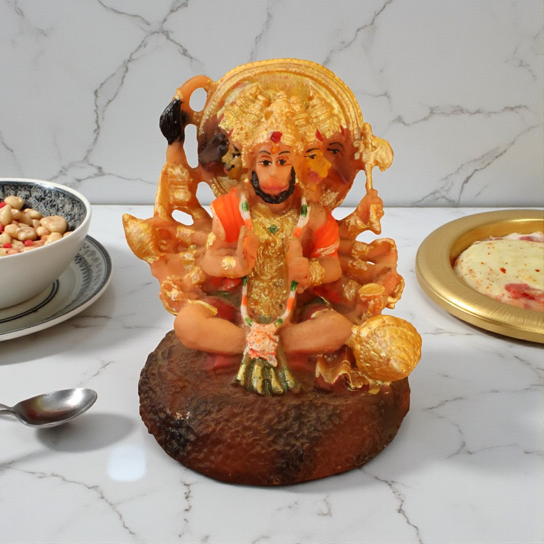 Panchmukhi 5 Face Hanuman Idol