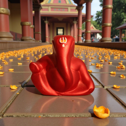 Rakta Ganesha Idol