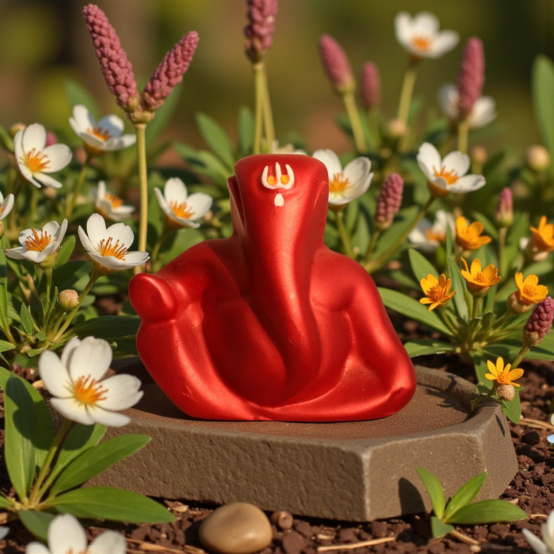 Rakta Ganesha Idol