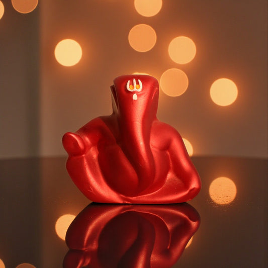 Rakta Ganesha Idol