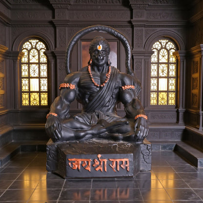 Hanuman Meditating Idol