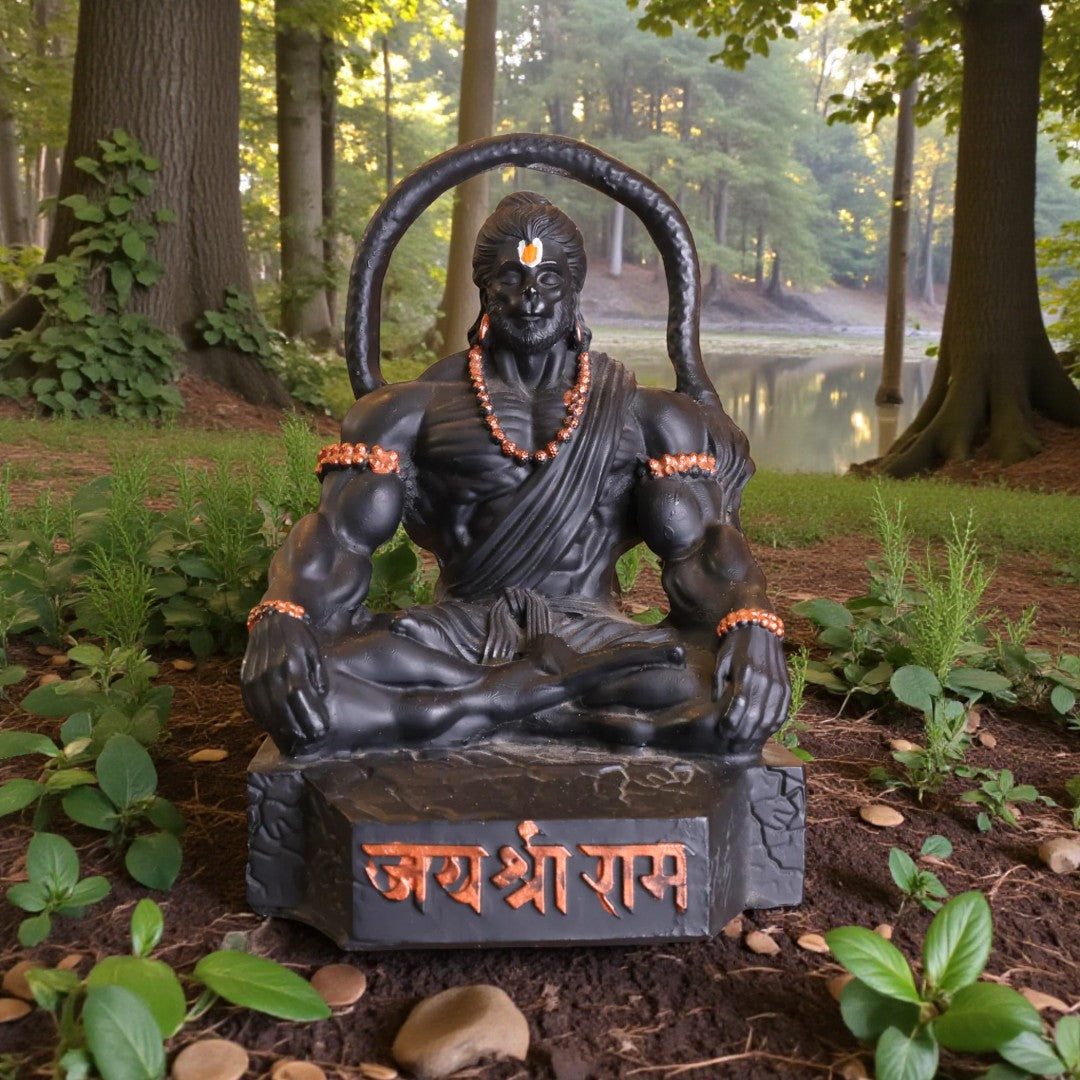 Hanuman Meditating Idol