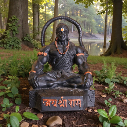 Hanuman Meditating Idol