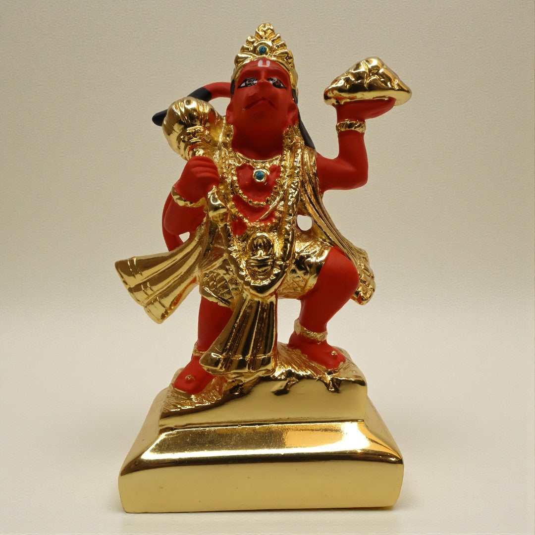 Sinduri Hanuman Gold Plated