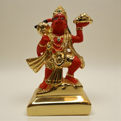 Sinduri Hanuman Gold Plated