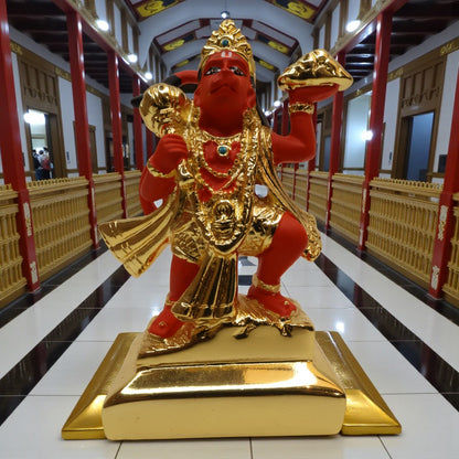 Sinduri Hanuman Gold Plated