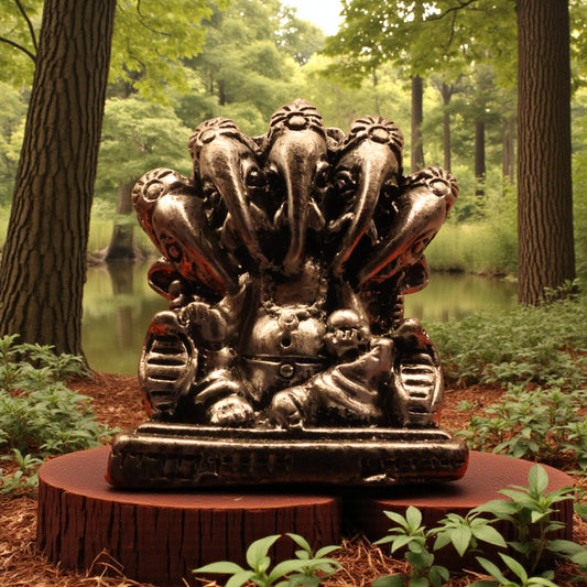 Panchmukhi Ganesha idol