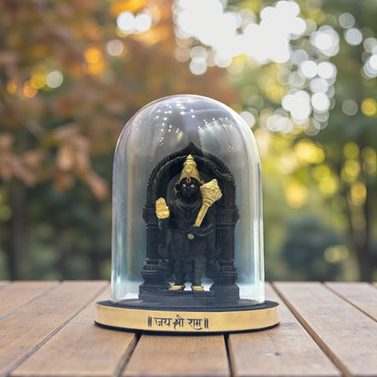 Hanuman Glass Dome Idol | Protection & Positivity