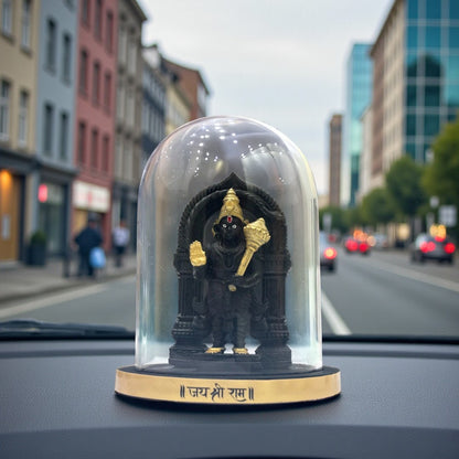 Hanuman Glass Dome Idol | Protection & Positivity