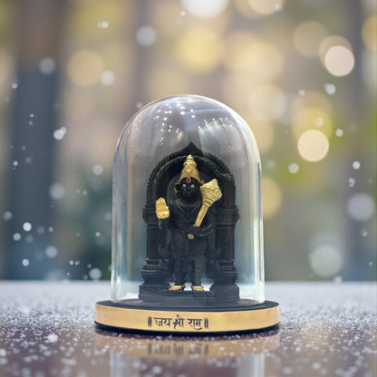 Hanuman Glass Dome Idol | Protection & Positivity