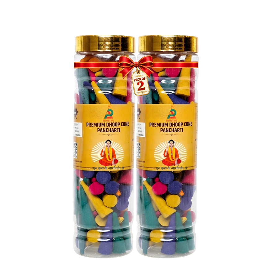 Panchrati Dhoop Cones – Pack of 2