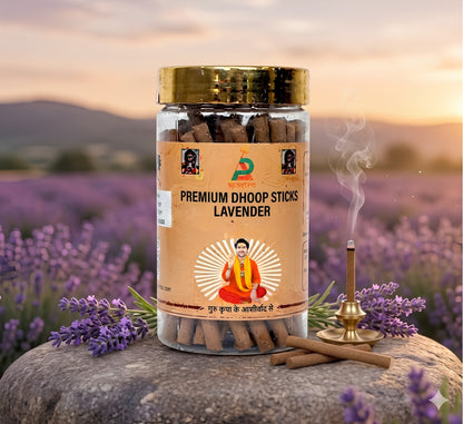 Premium Lavender Dhoop Sticks | Stress Relief & Focus