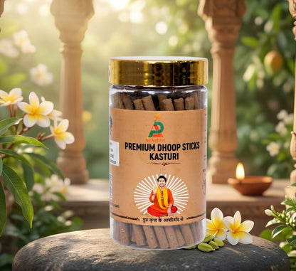 Premium Kasturi Dhoop Sticks | Long Lasting Divine Aroma