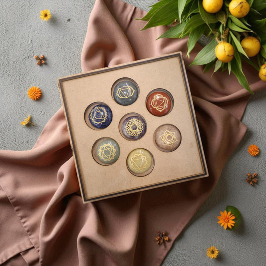 Seven Chakra Healing Stone Set