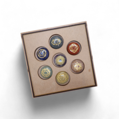 Seven Chakra Healing Stone Set
