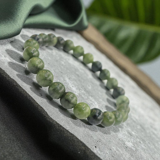Natural Green Jade Bracelet