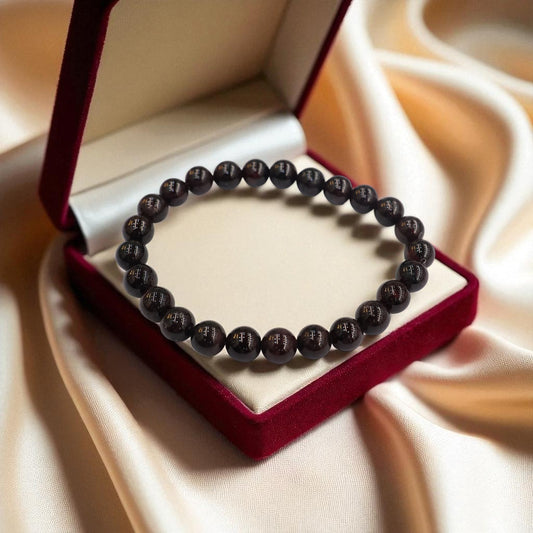 Natural Red Garnet Bracelet