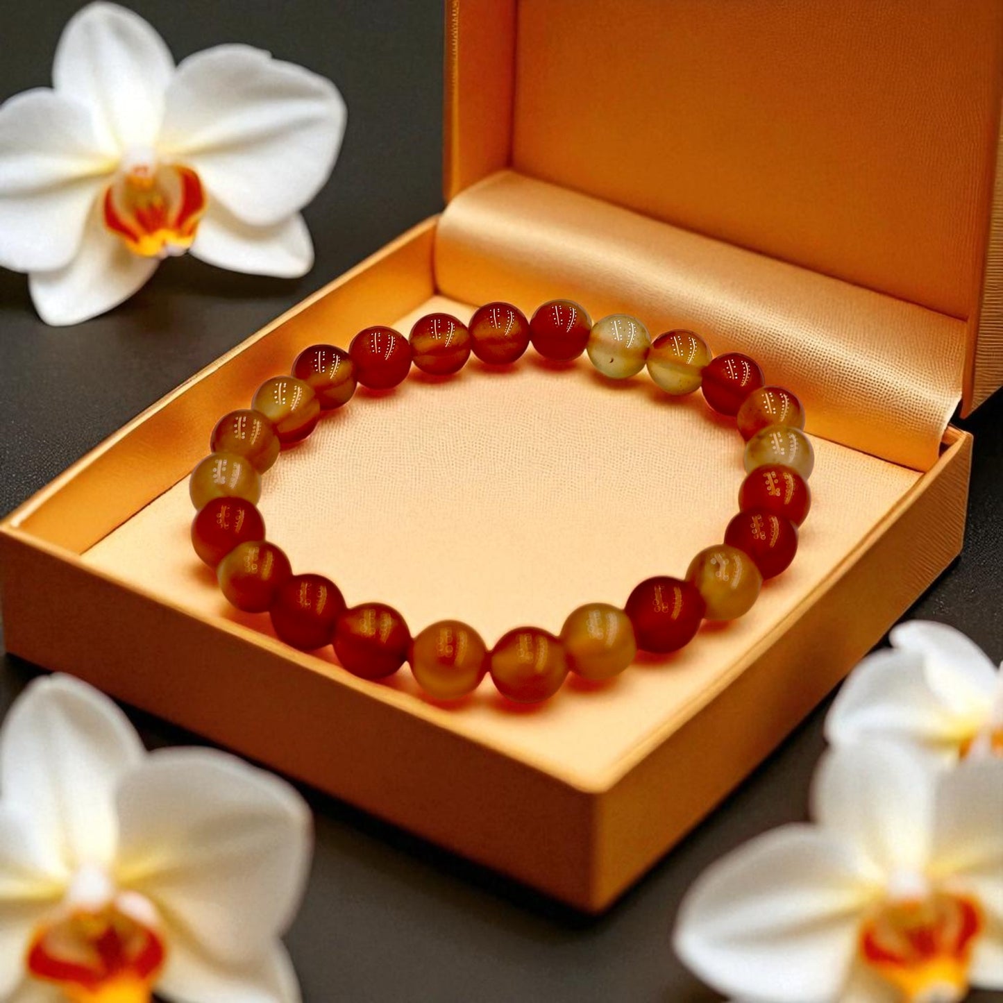 Natural Carnelian Bracelet