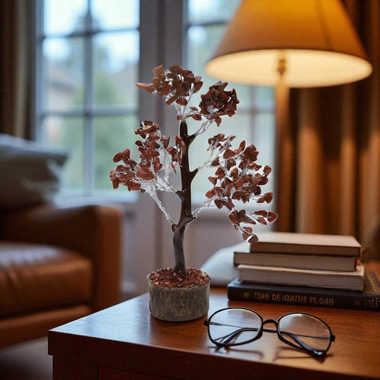 Red Jasper Crystal Tree