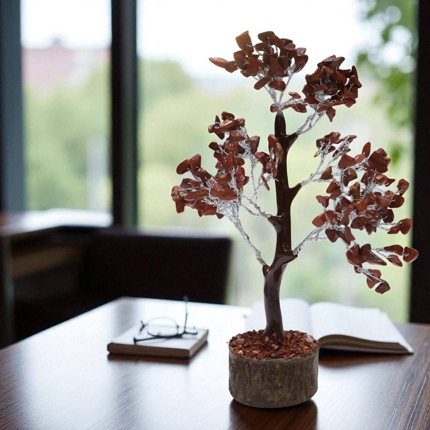 Red Jasper Crystal Tree