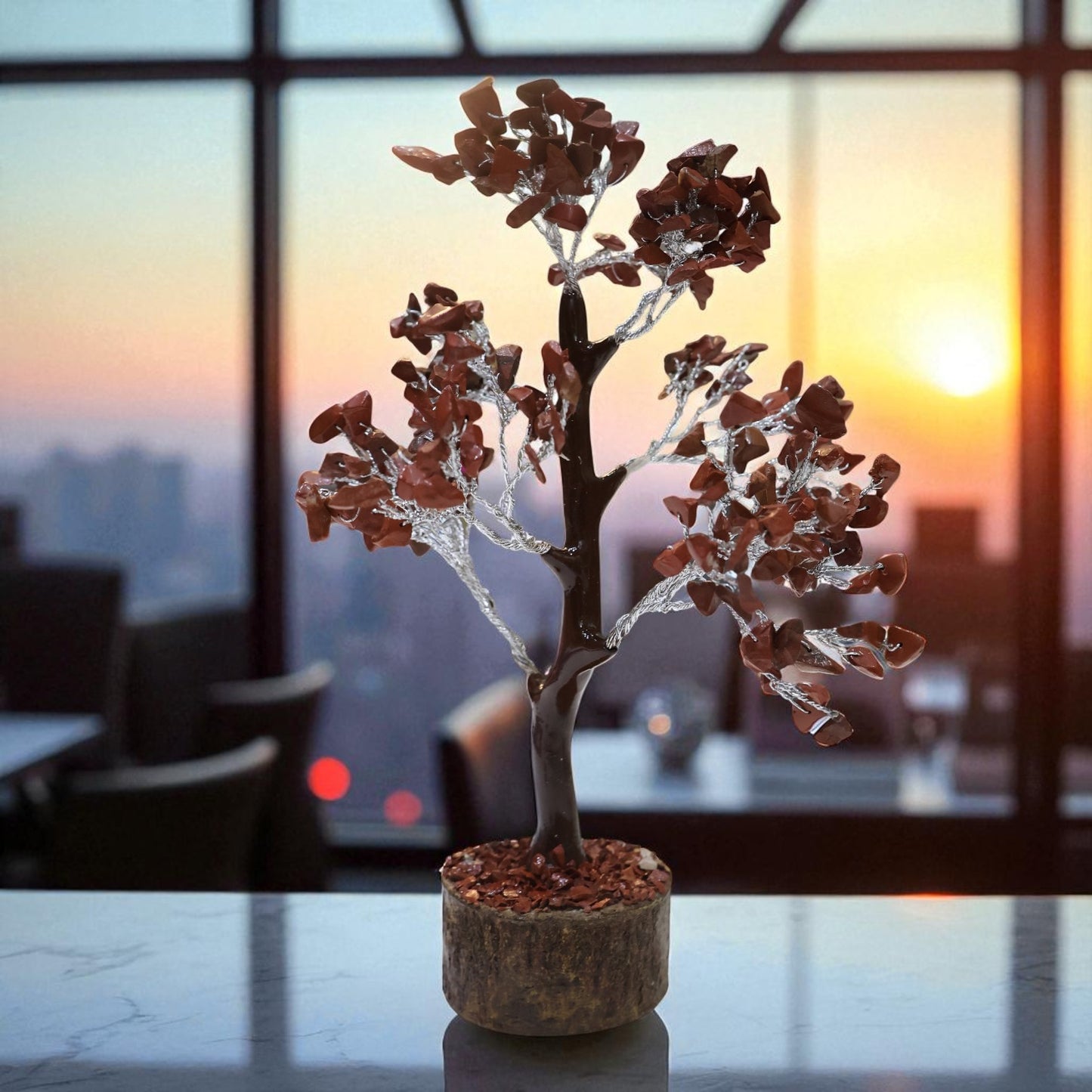 Red Jasper Crystal Tree