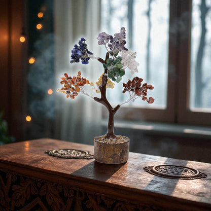 7 Chakra Crystal Tree