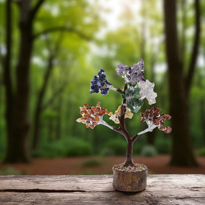 7 Chakra Crystal Tree