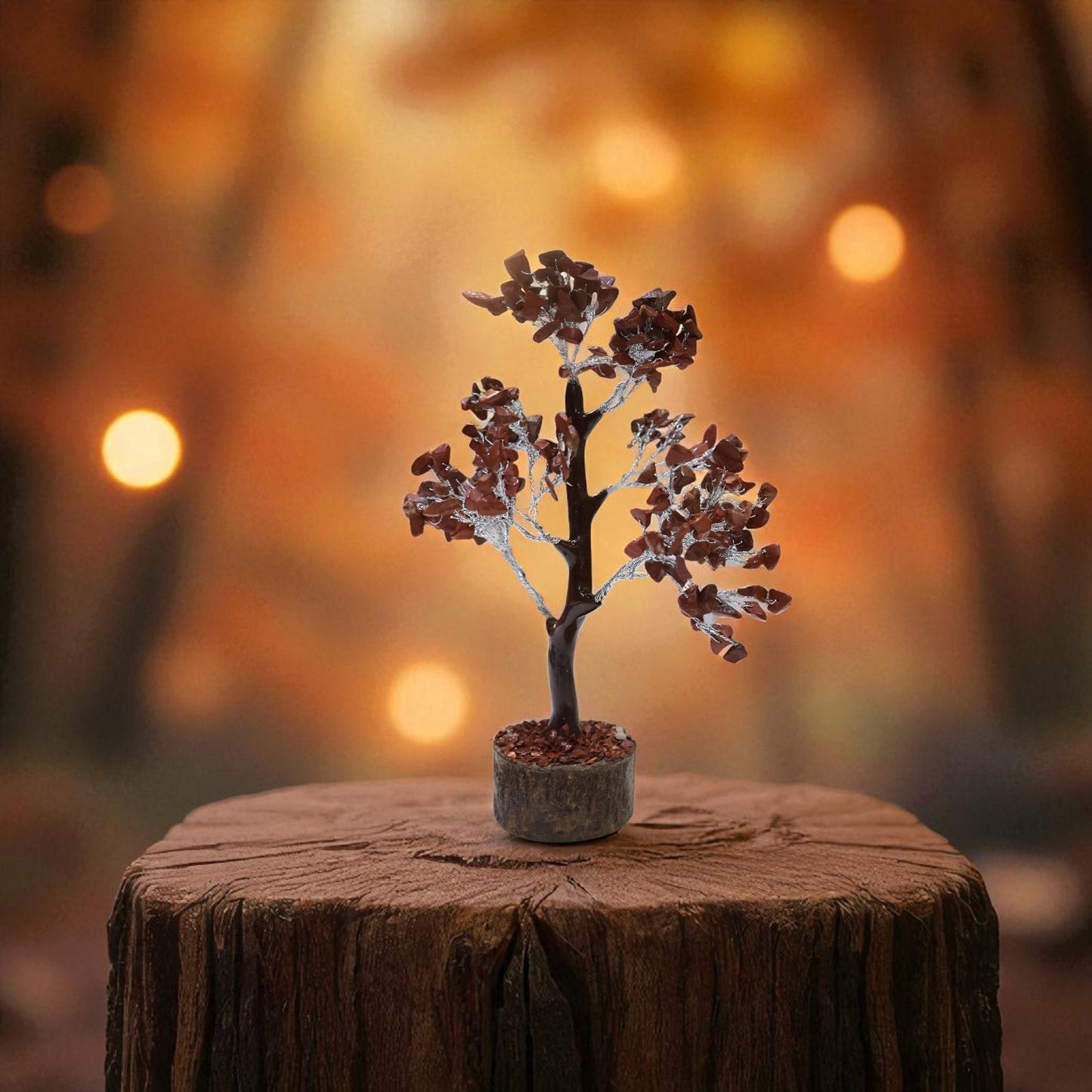 Red Jasper Crystal Tree