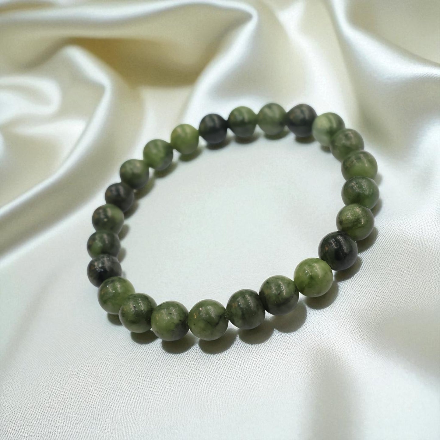Natural Green Jade Bracelet