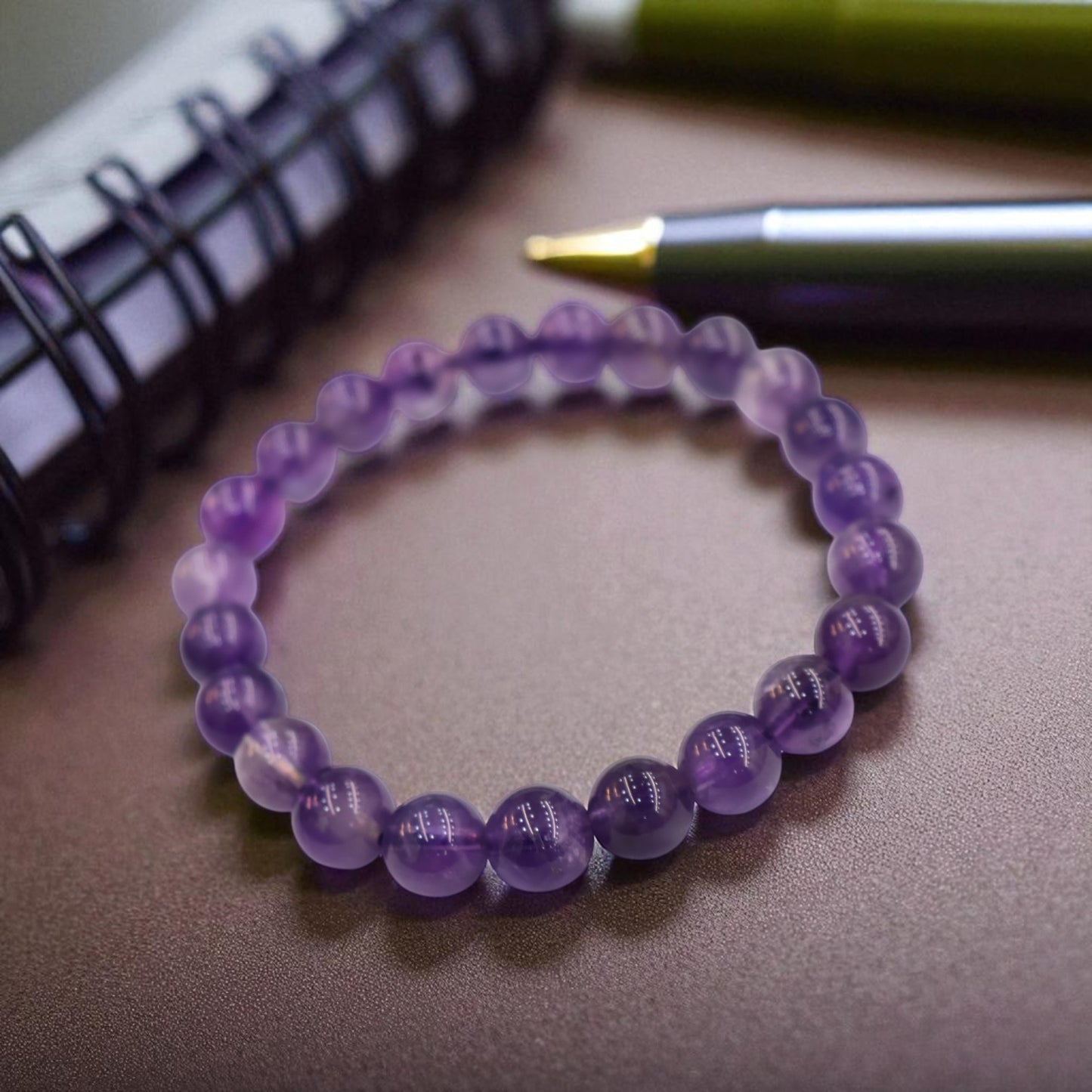 Natural Amethyst Bracelet