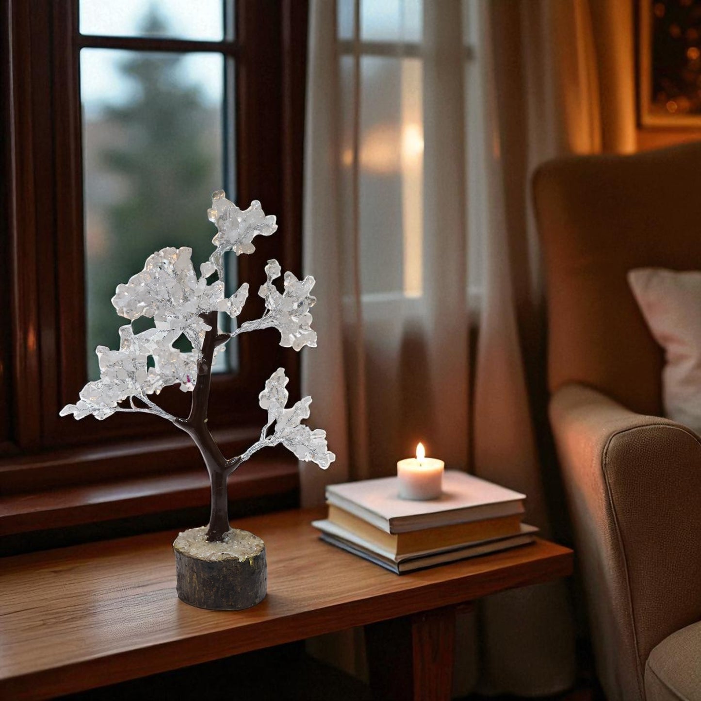 Clear Quartz Crystal Tree