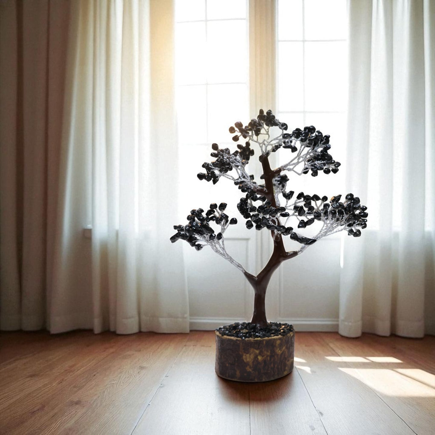 Black Tourmaline Crystal Tree