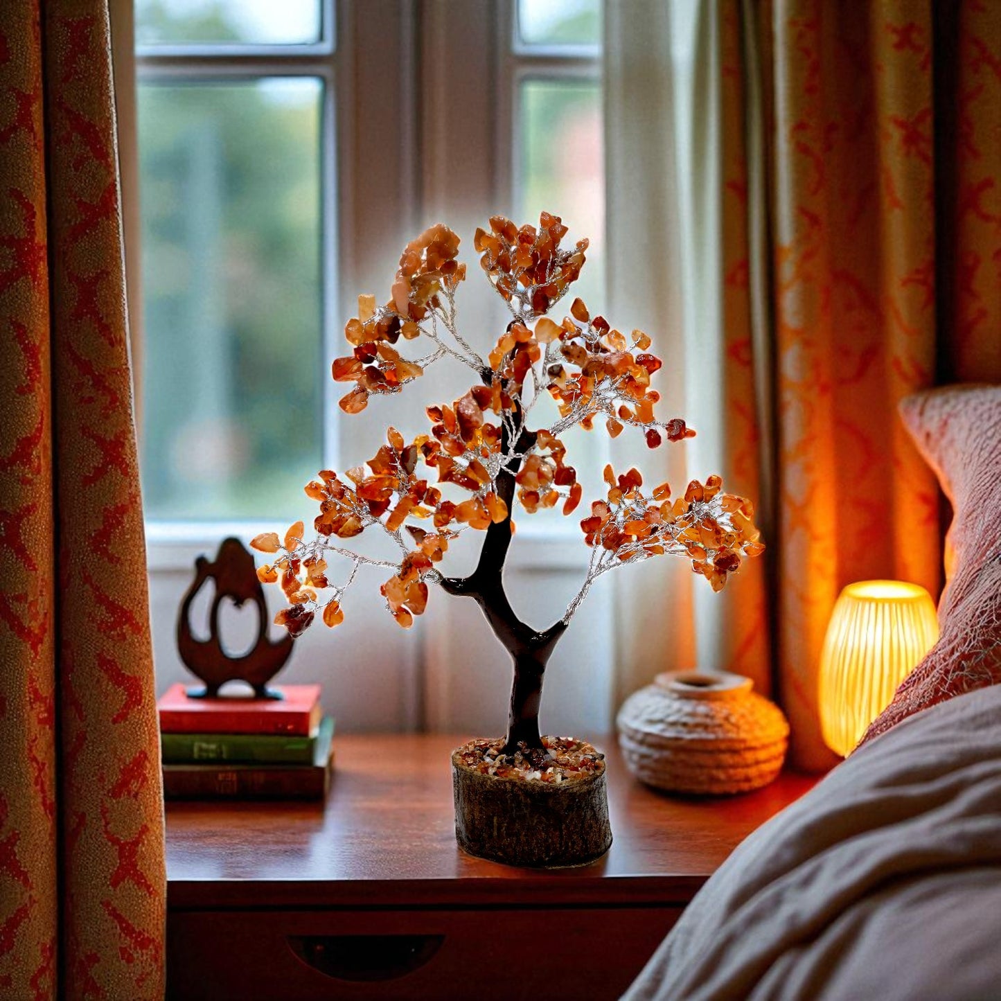 Red Carnelian Crystal Tree