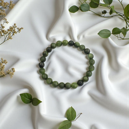 Natural Green Jade Bracelet