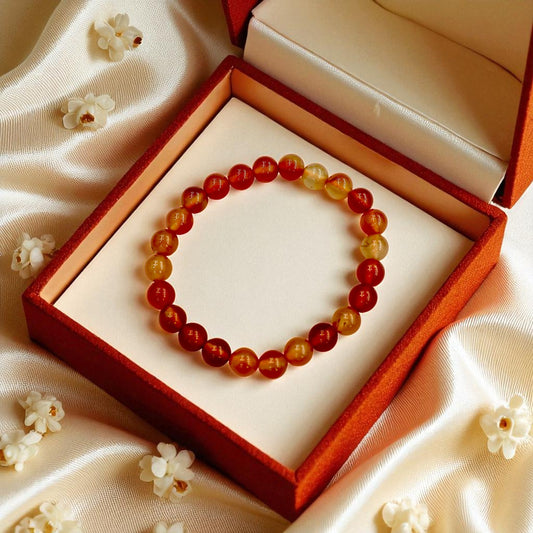 Natural Carnelian Bracelet